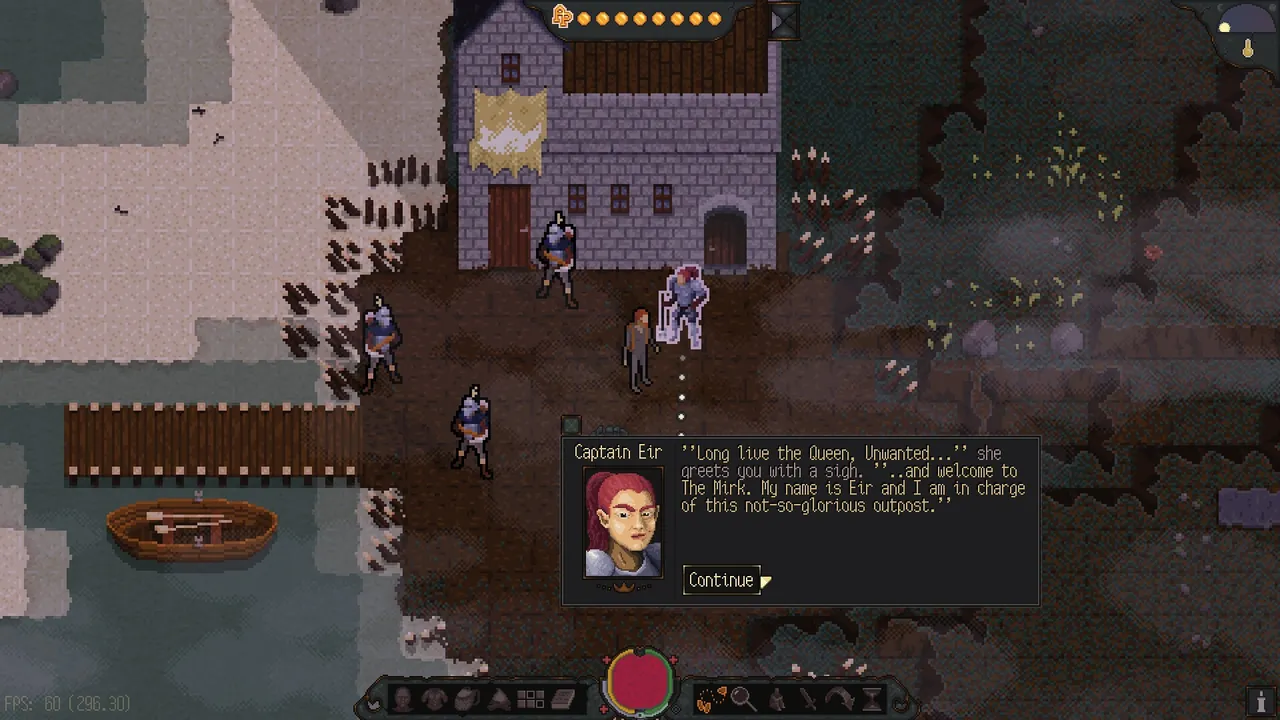 Mirklurk: Every Step Matters — escena de la historia