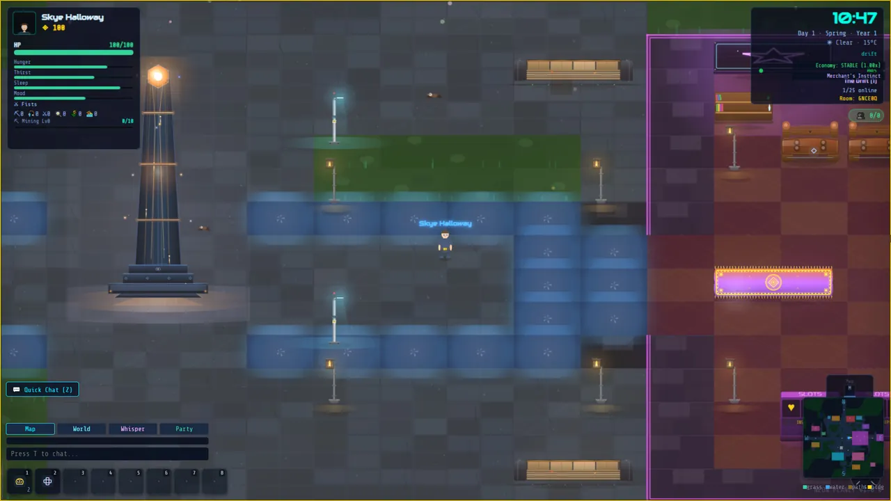 Neon Planet — jugabilidad