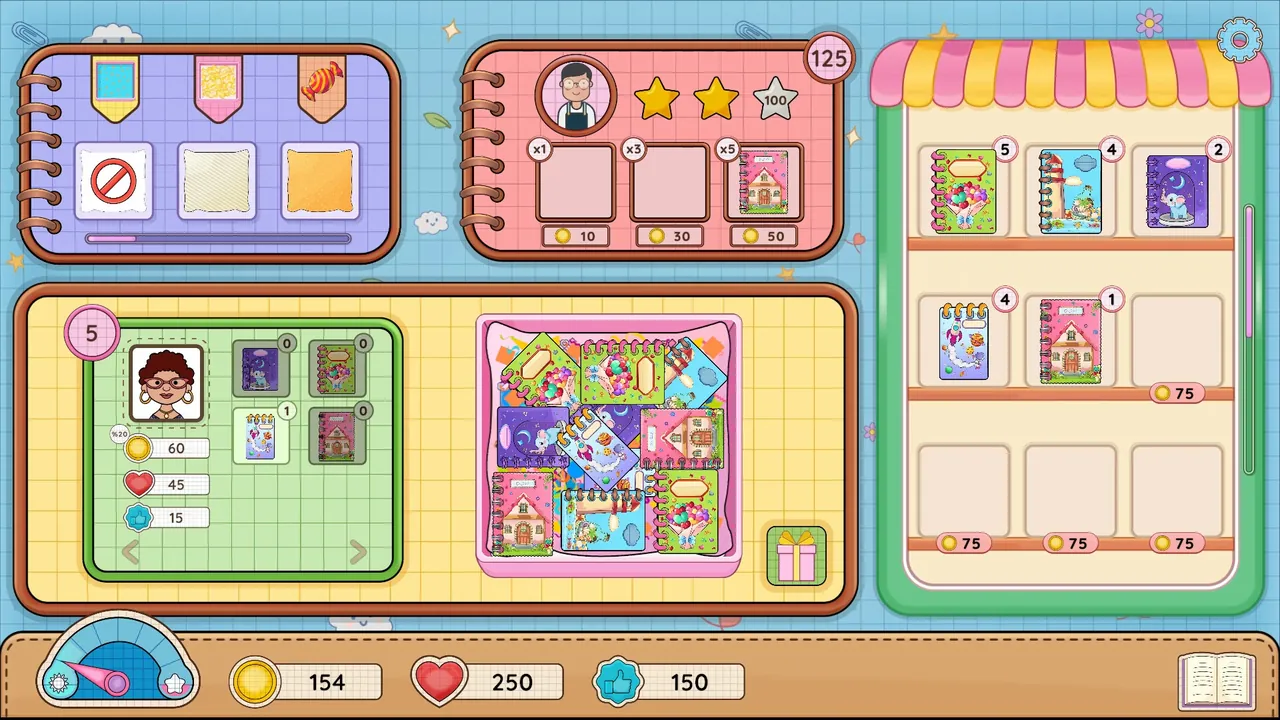 Notebook Workshop — combate en juego