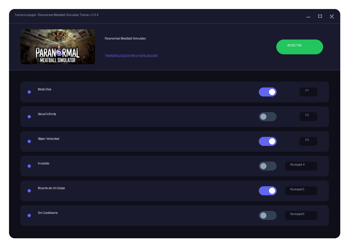 Paranormal Meatball Simulator — jugabilidad
