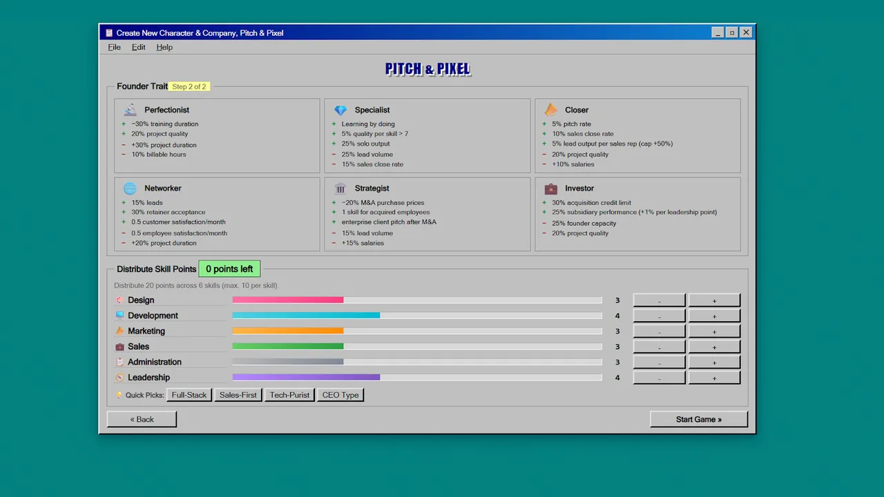 Pitch & Pixel — escena de la historia