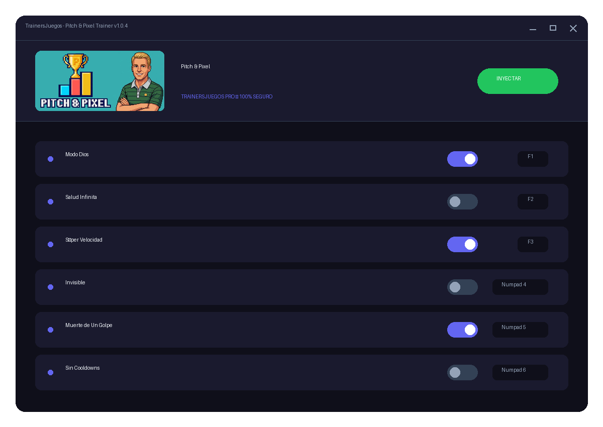 Pitch & Pixel — jugabilidad
