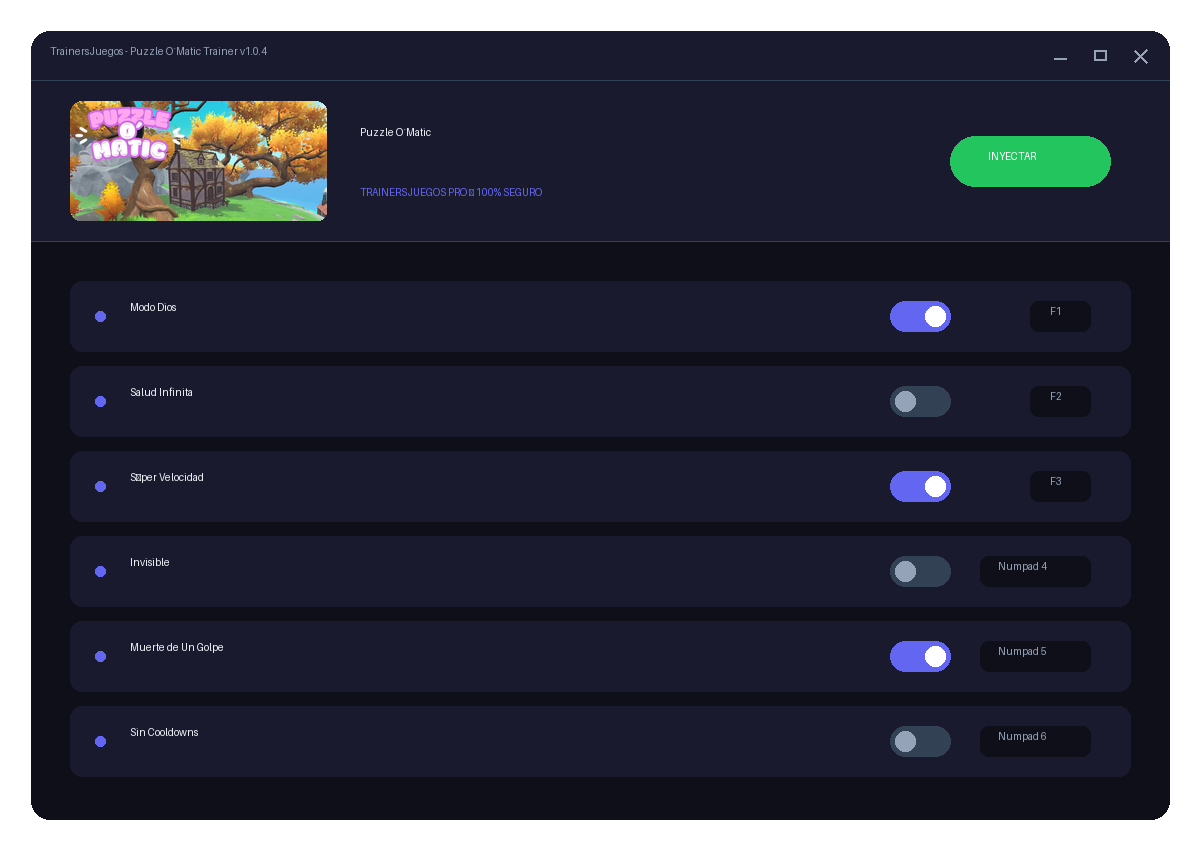 Puzzle O´Matic — escena de la historia