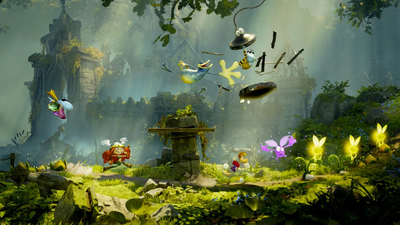 Rayman Legends Retold — combate en juego