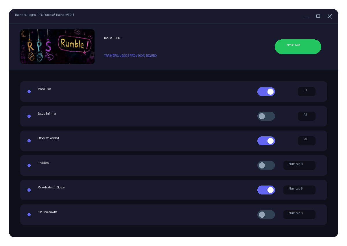RPS Rumble! — vista del entorno
