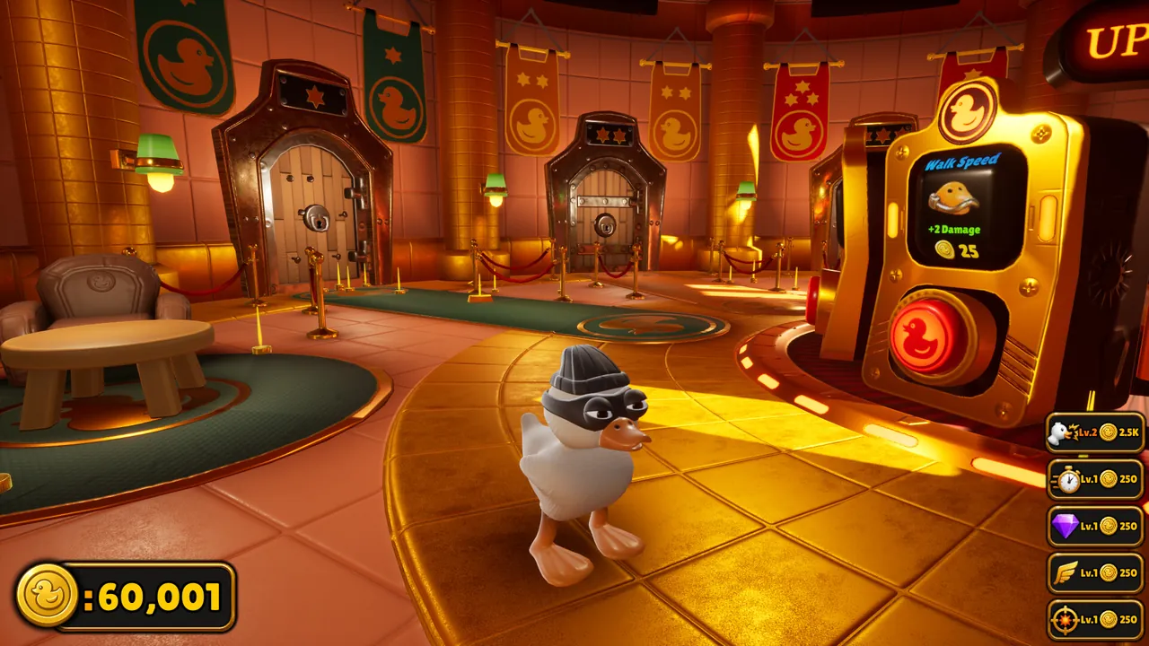 Safe Quacker — vista del entorno