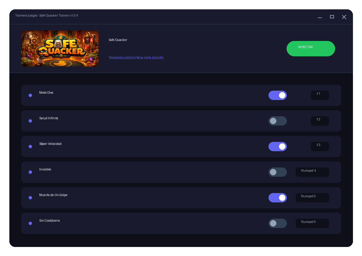 Safe Quacker — combate en juego