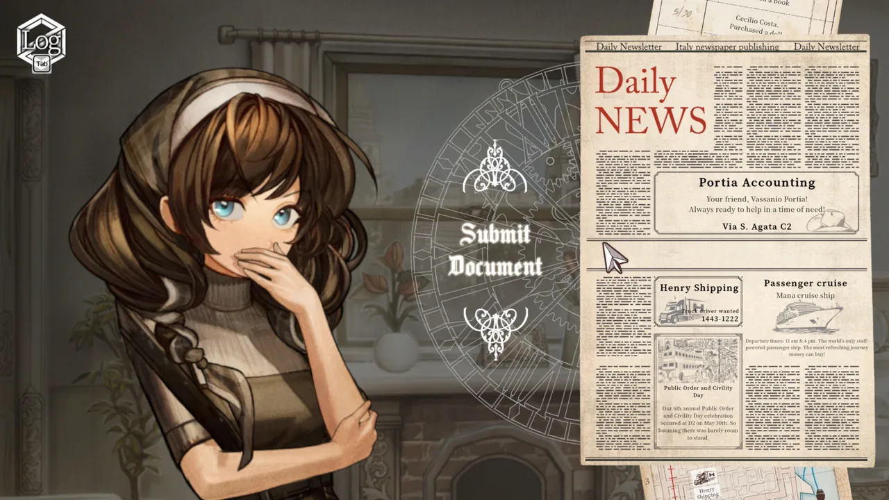 Staffer Retro : A Supernatural Mystery Quest — exploración