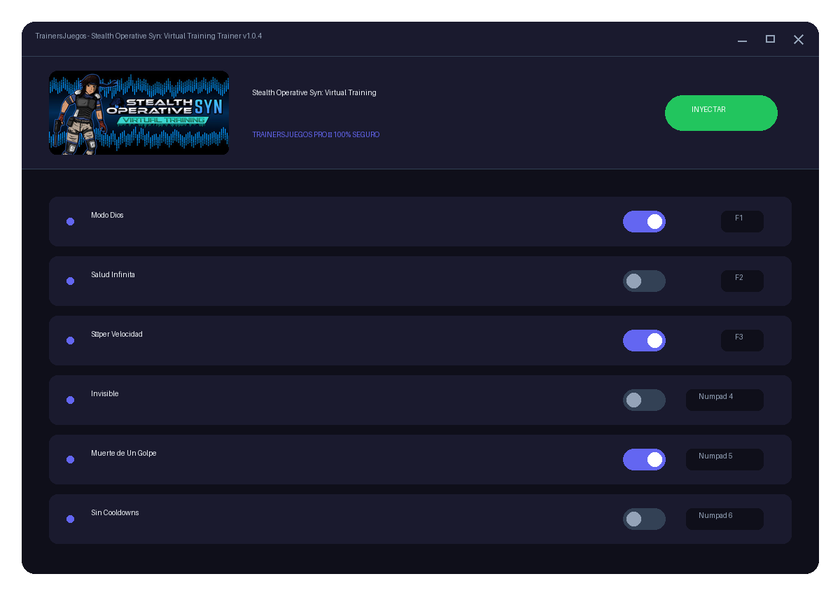Stealth Operative Syn: Virtual Training — jugabilidad