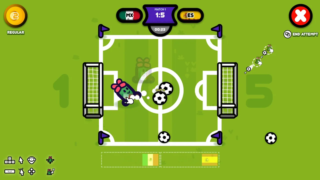 Super Sub: World Cup — escena de la historia