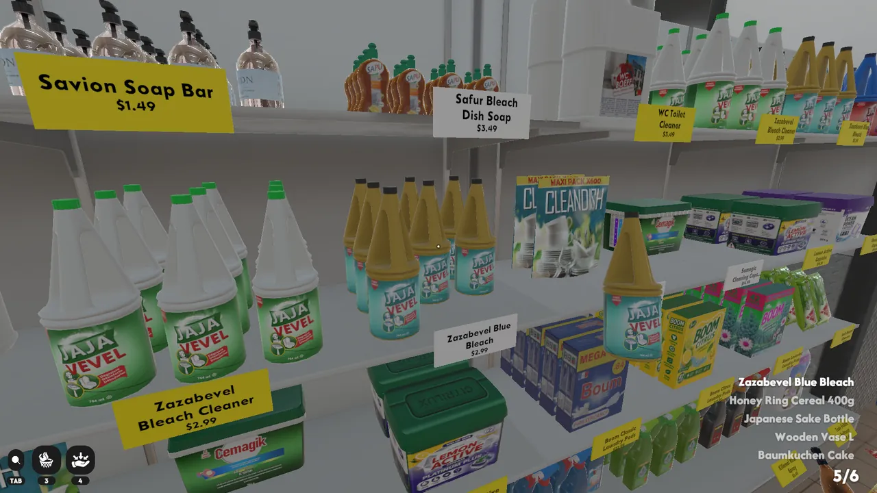 Supermarket Chaos — combate en juego