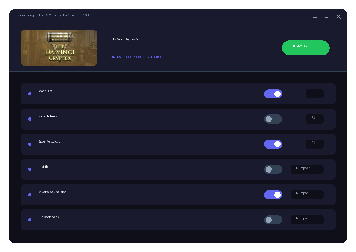 The Da Vinci Cryptex 5 — exploración