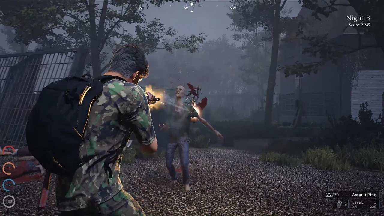 The Left Behind — combate en juego