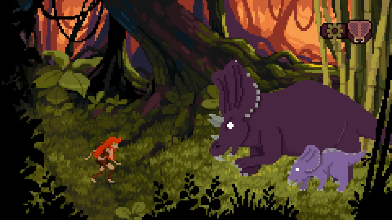 Theropods — combate en juego
