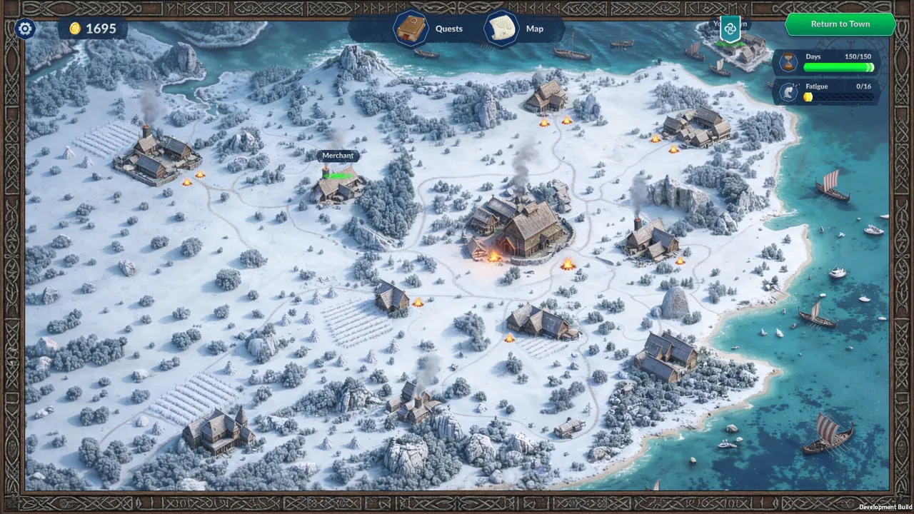 True Vikings — vista del entorno