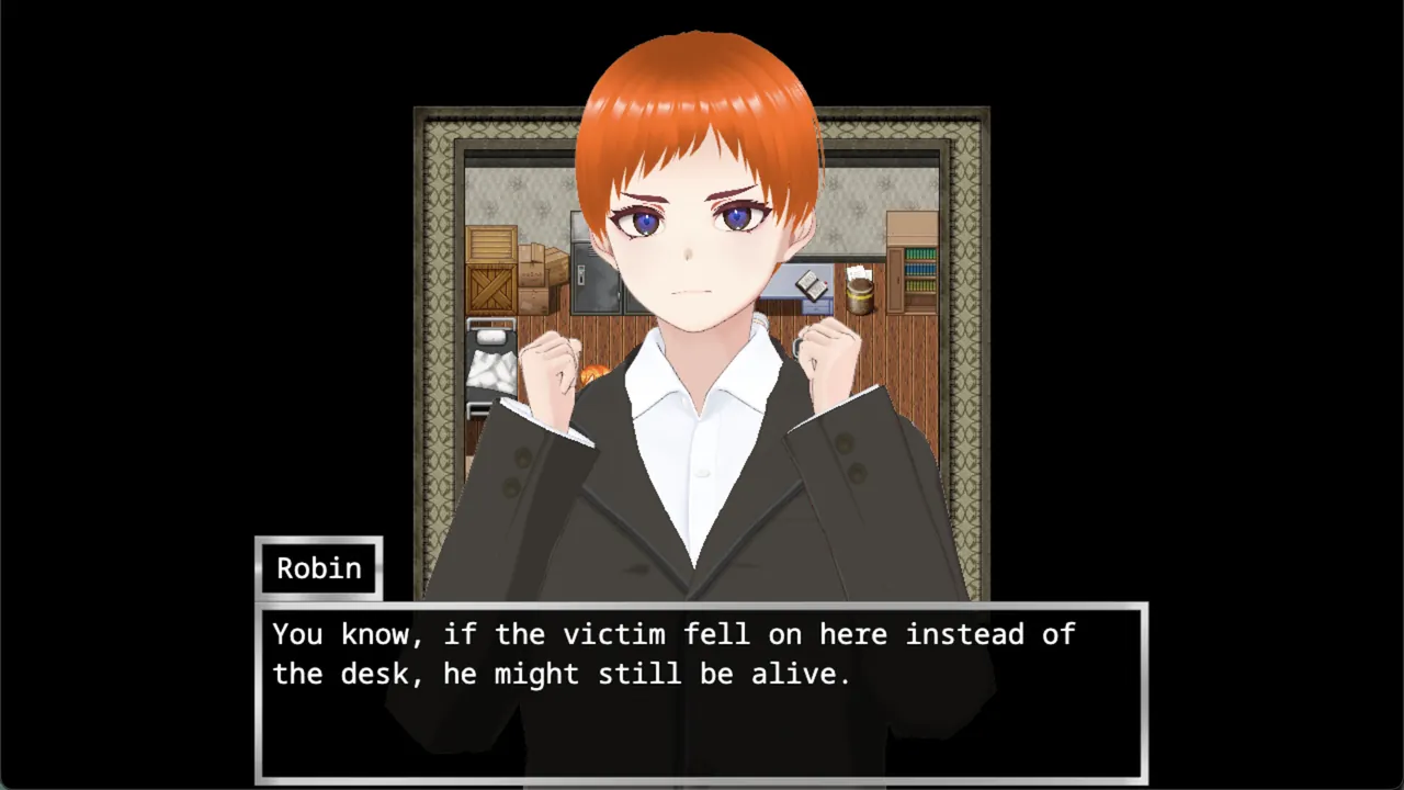 Aaron Drake: Ace Detective — escena de la historia