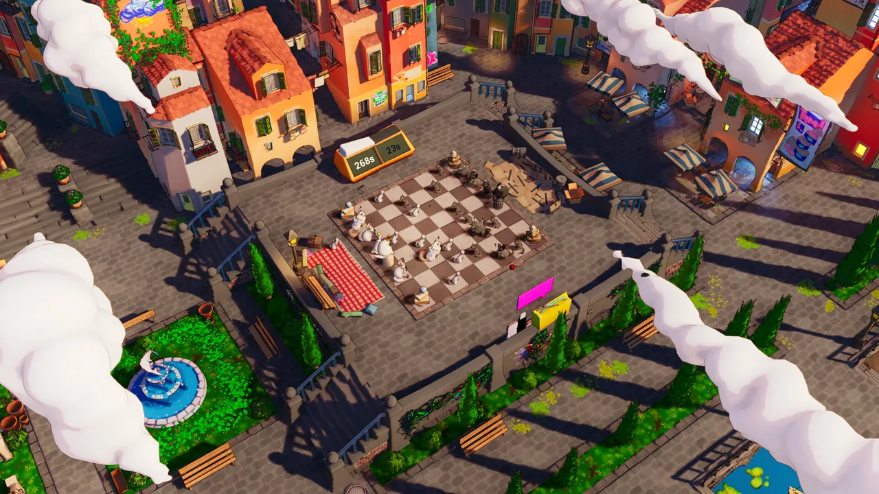 Cat Chess — escena de la historia