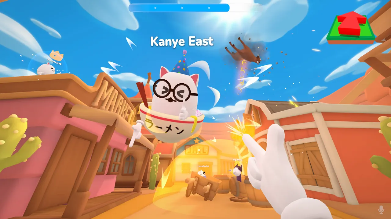 Catto Pew Pew! — combate en juego