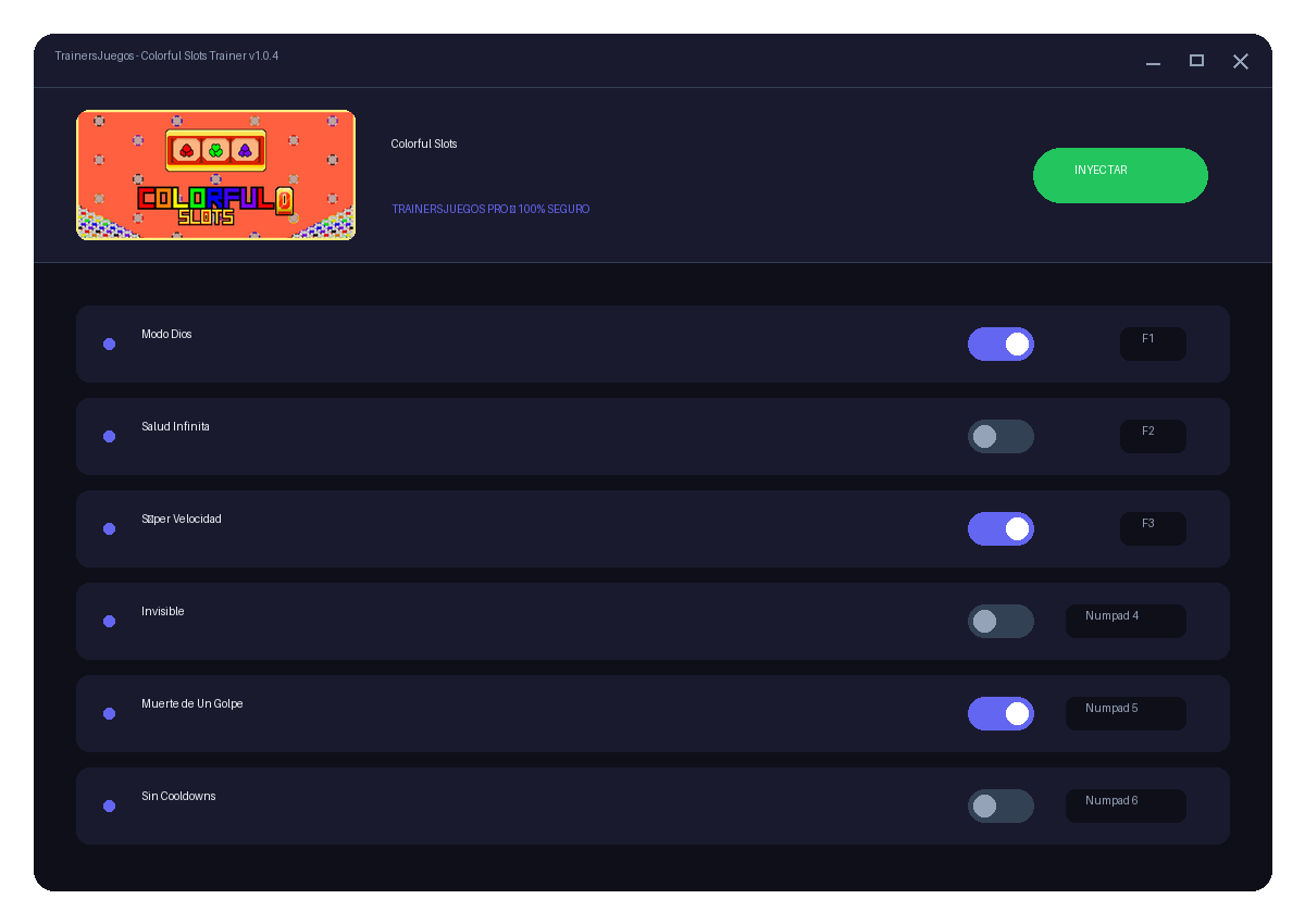 Colorful Slots — exploración