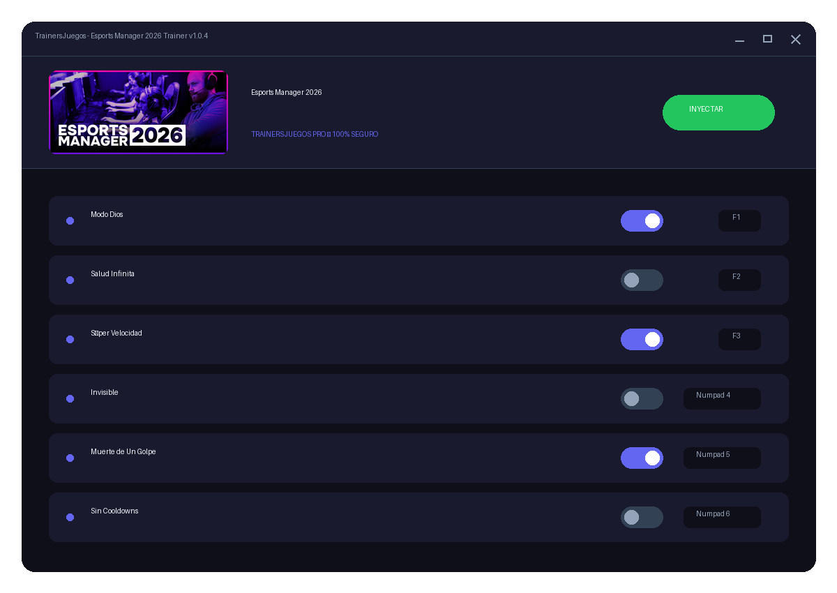 Esports Manager 2026 — jugabilidad