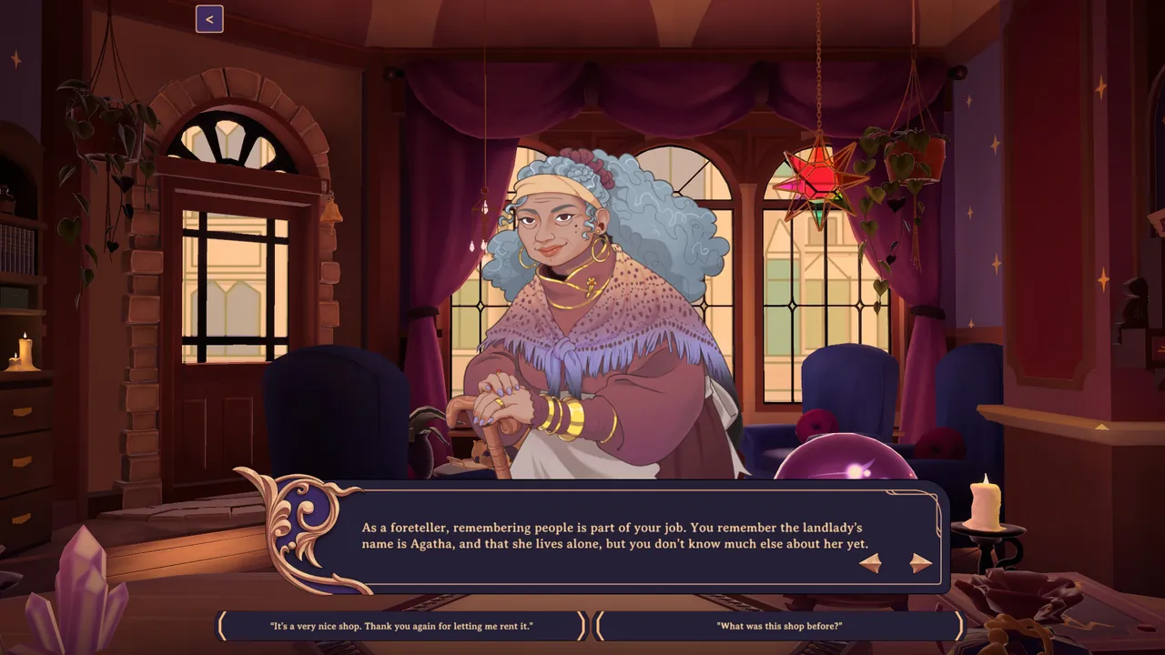 Fortune Fragments — escena de la historia