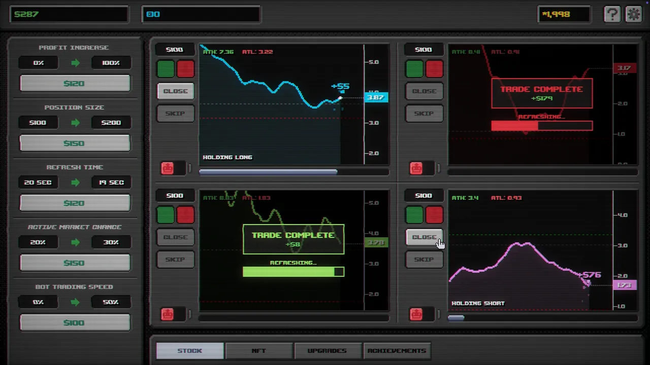 Gray Trading — combate en juego