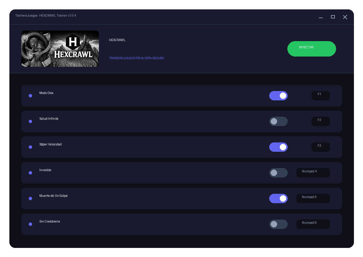 HEXCRAWL — combate en juego