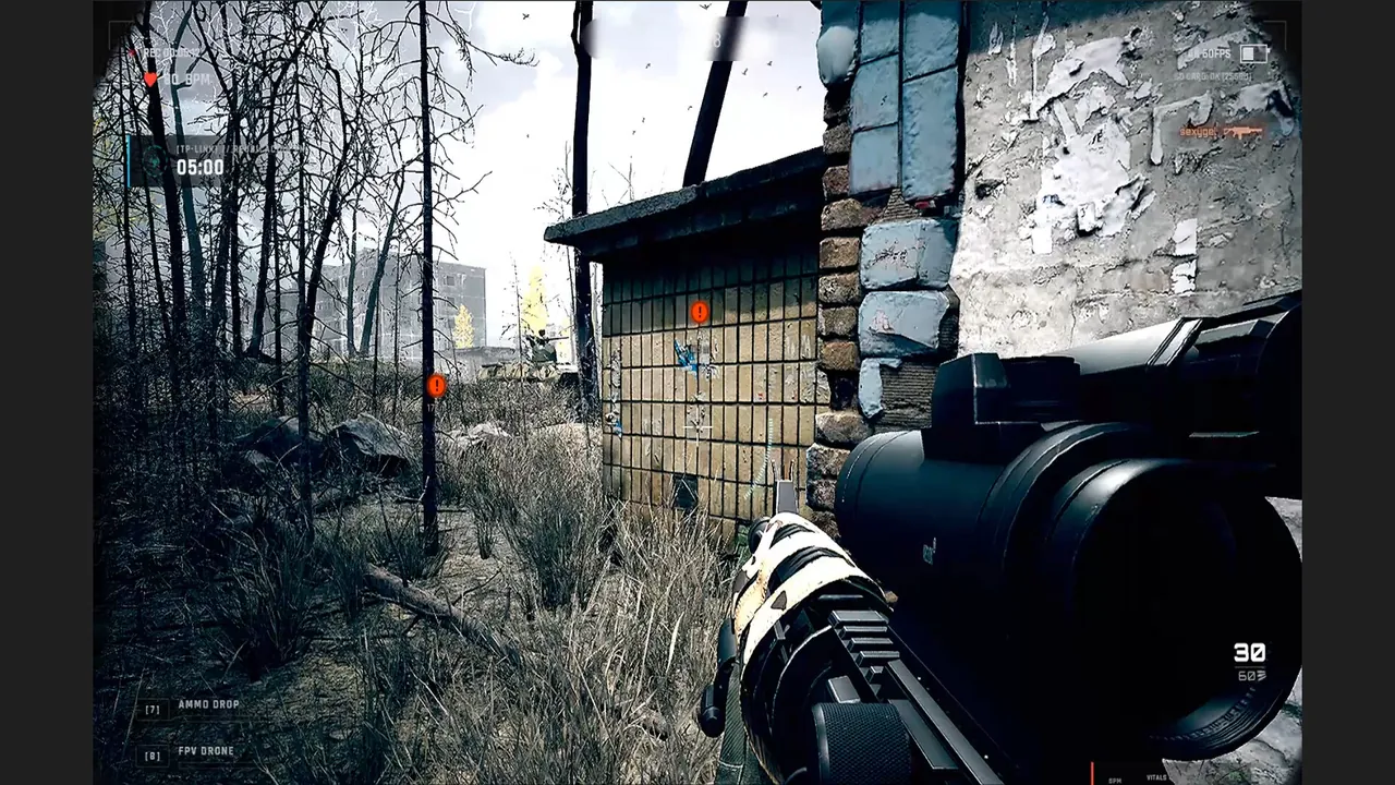 Iron Offensive: Helmet Cam Extraction Shooter — vista del entorno