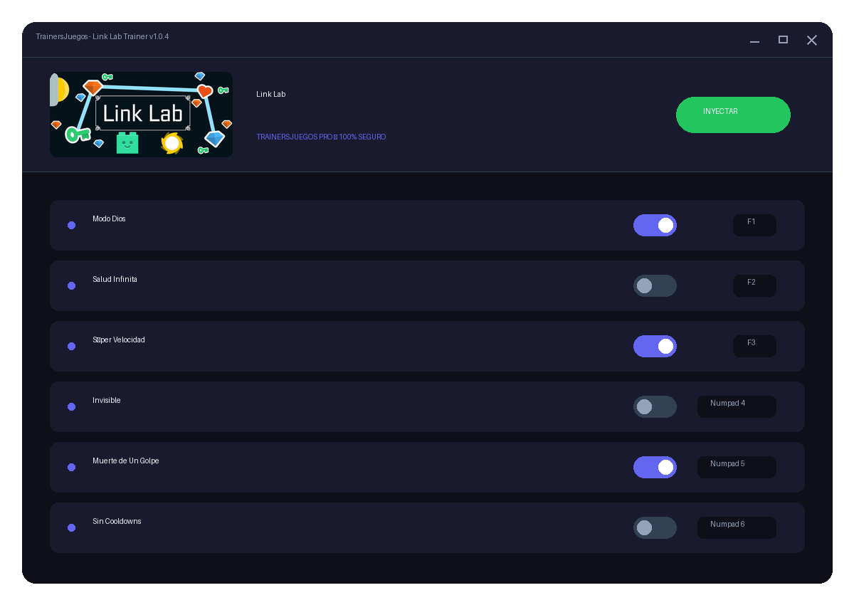 Link Lab — jugabilidad