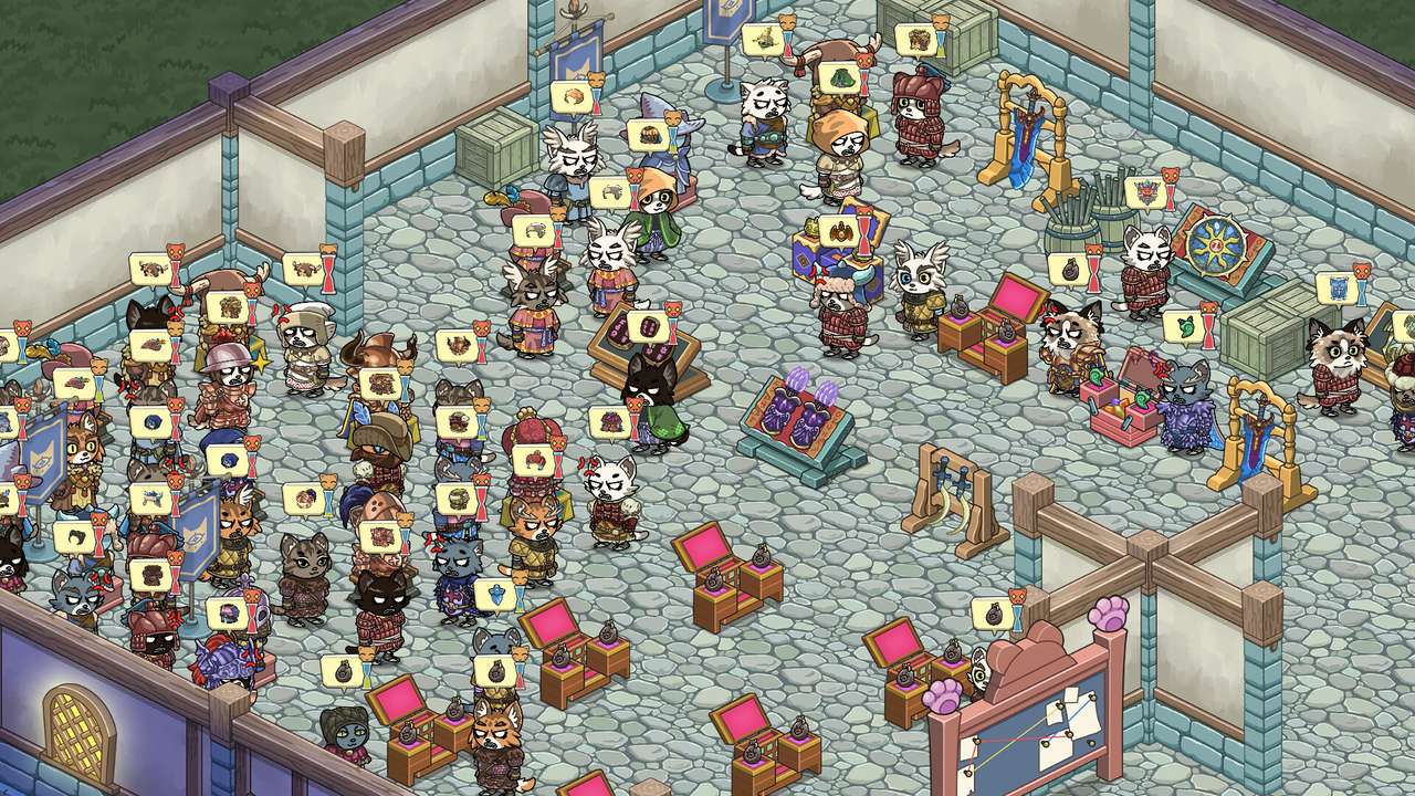 MeowCraft — escena de la historia