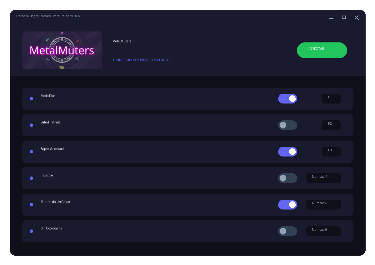 MetalMuters — vista del entorno