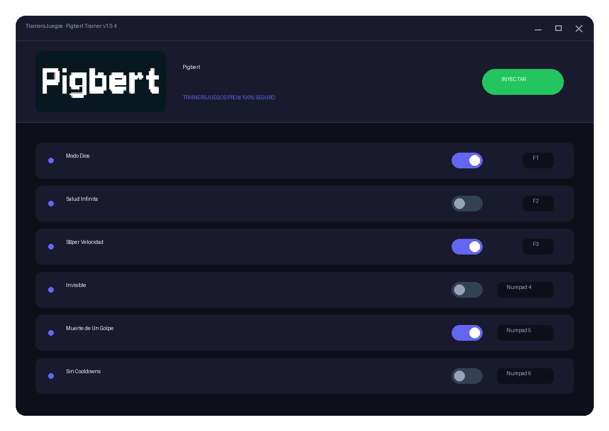 Pigbert — vista del entorno