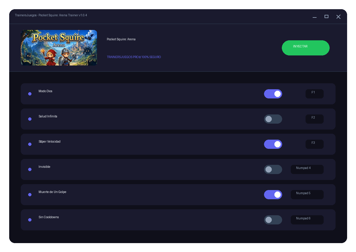 Pocket Squire: Arena — escena de la historia