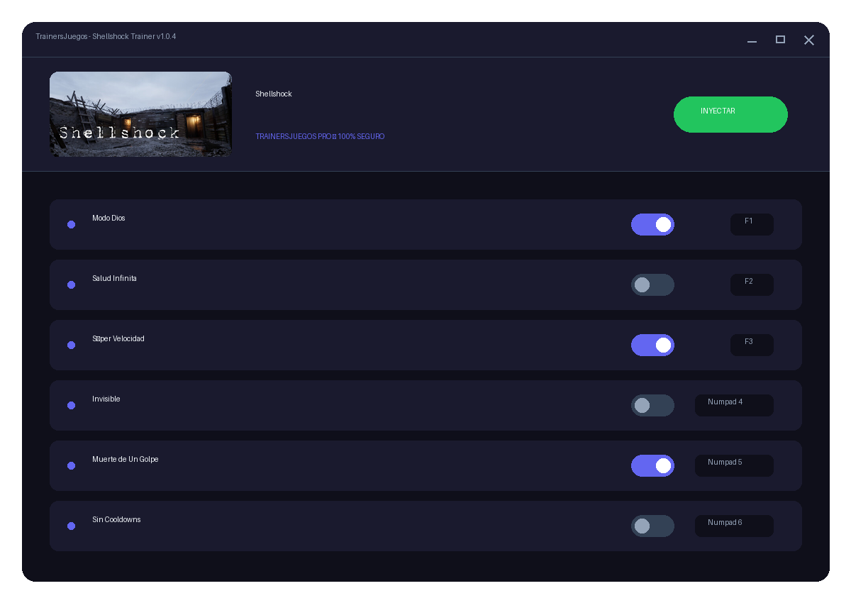 Shellshock — vista del entorno
