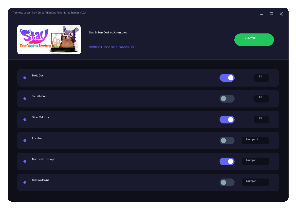 Stay: Ember's Desktop Adventures — jugabilidad