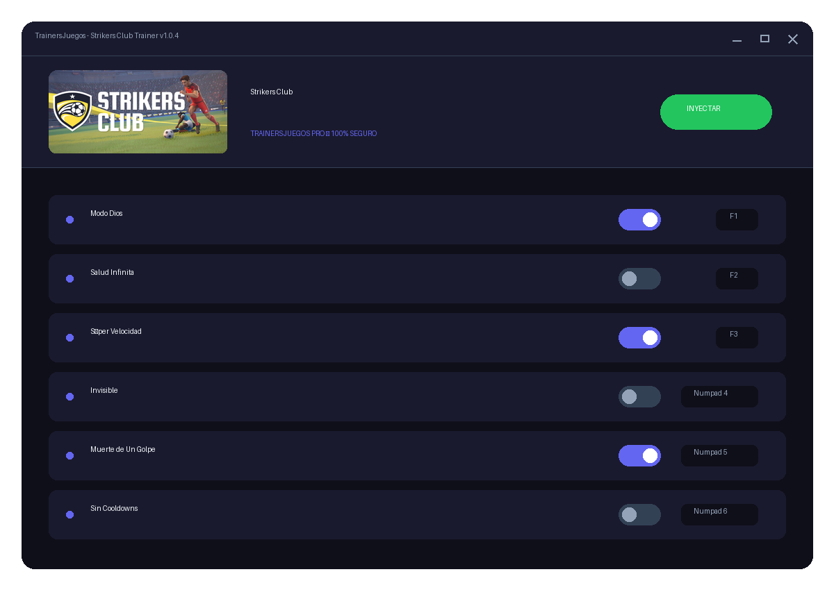 Strikers Club — vista del entorno