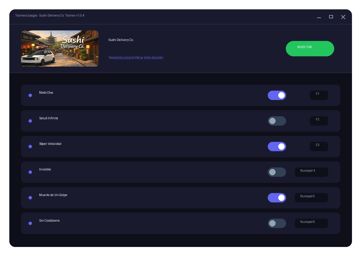 Sushi Delivery Co. — escena de la historia
