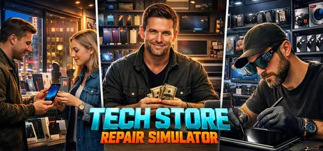 Trainer de Tech Store & Repair Simulator — portada destacada