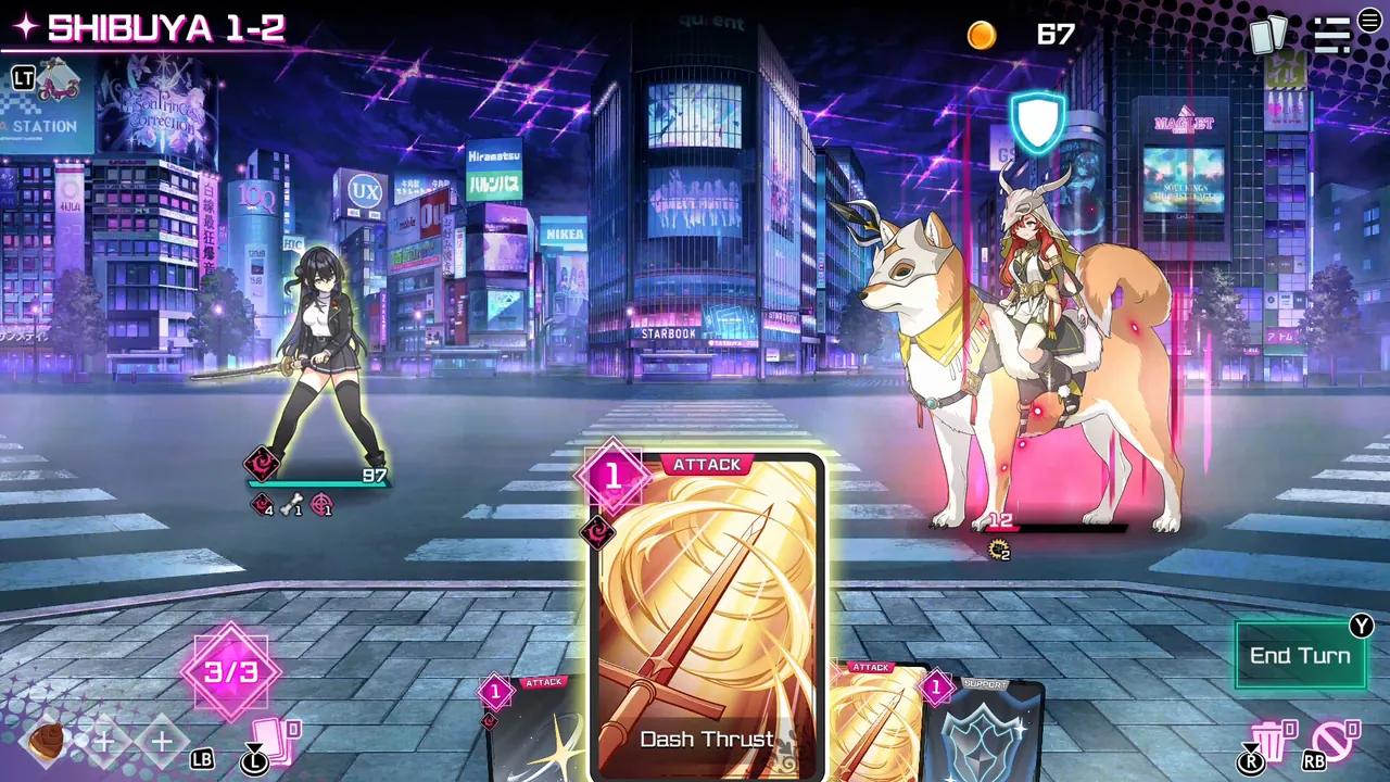 Tokyo Valkyries — combate en juego