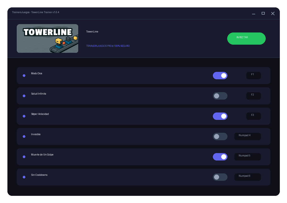 TowerLine — combate en juego