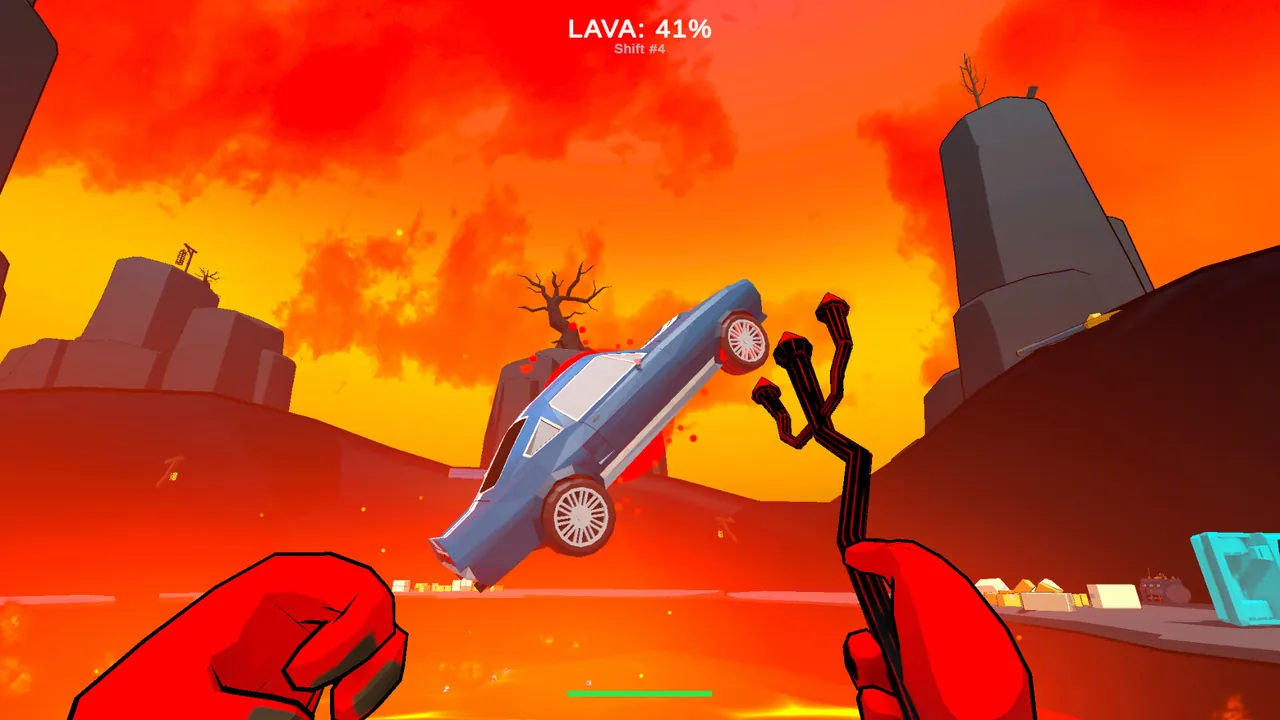 Volcano Logistics — vista del entorno