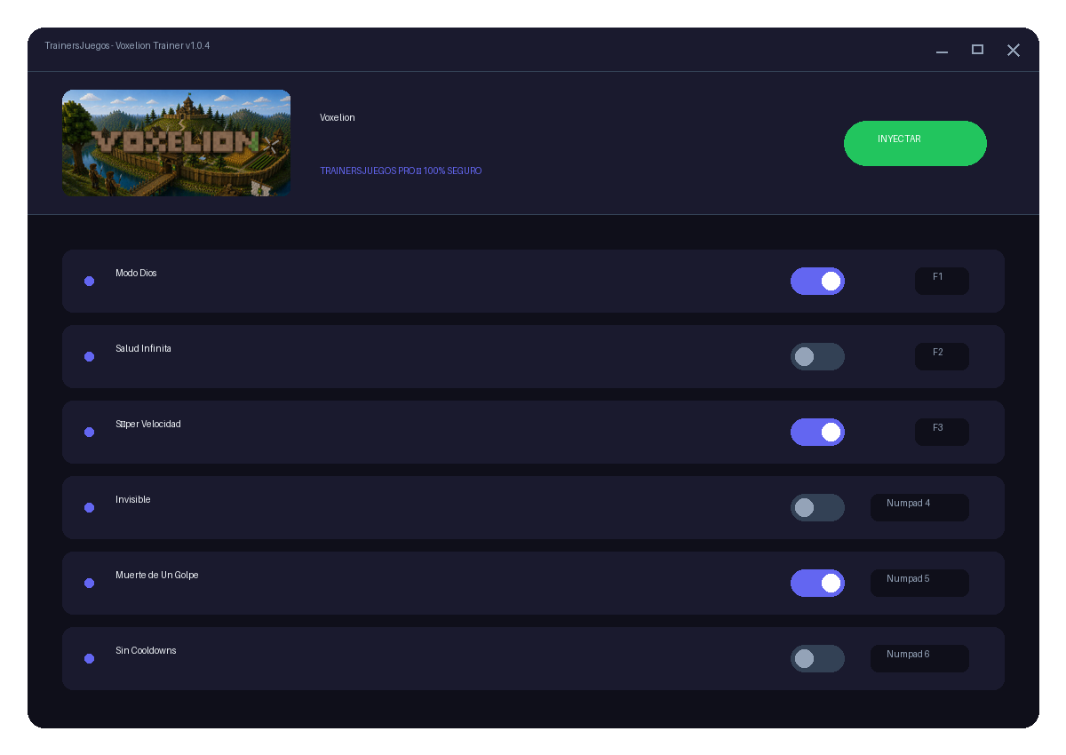 Voxelion — jugabilidad
