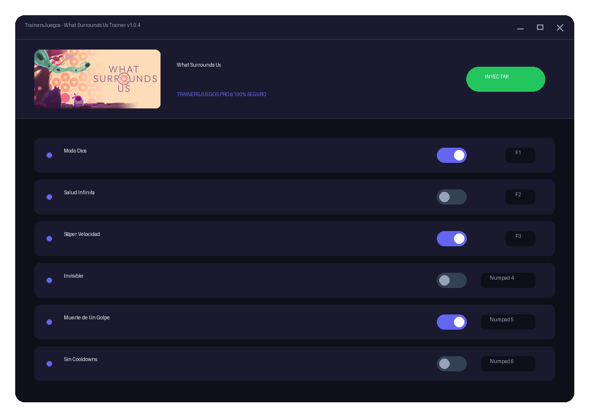 What Surrounds Us — combate en juego
